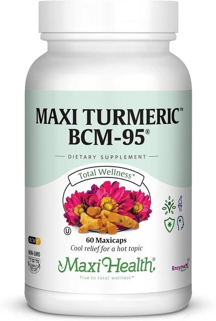 Curcumină cucurcumină (BCM-95) - 60 Maxicaps