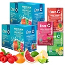 Ener-C Multivitamine Drink Mix - Vitamine Pachete pentru apă, Electroliți Pachete pentru pulbere, Vitamine Drink Mix, Hidratare Lichid Mix, Immune Booster pentru adulți, Energie Sanatos - Varietate Pachet, 60 Conte