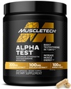 MuscleTech Testosteron Booster pentru bărbaţi, AlphaTest - T-Boost Mens Supliment cu Tribulus Terrestris & Boron - Daily Gym Extensii de antrenament pentru cresterea musculara, rezistenta si energie - 240 pastile