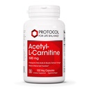 Protocolul Acetil-L-Carnitina 500mg - Suplimentul energetic, Nervi, și Brain Support - 100 Veg Caps