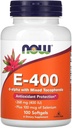 Acum alimente E-400 D-Alpha cu tocoferoluri mixte, 268 mg (400 UI), 100 Softgels