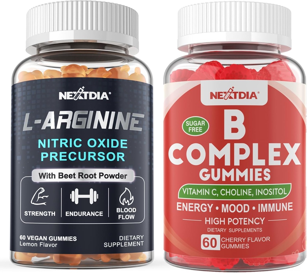 Gume complexe de vitamina B + L Gume de arginină