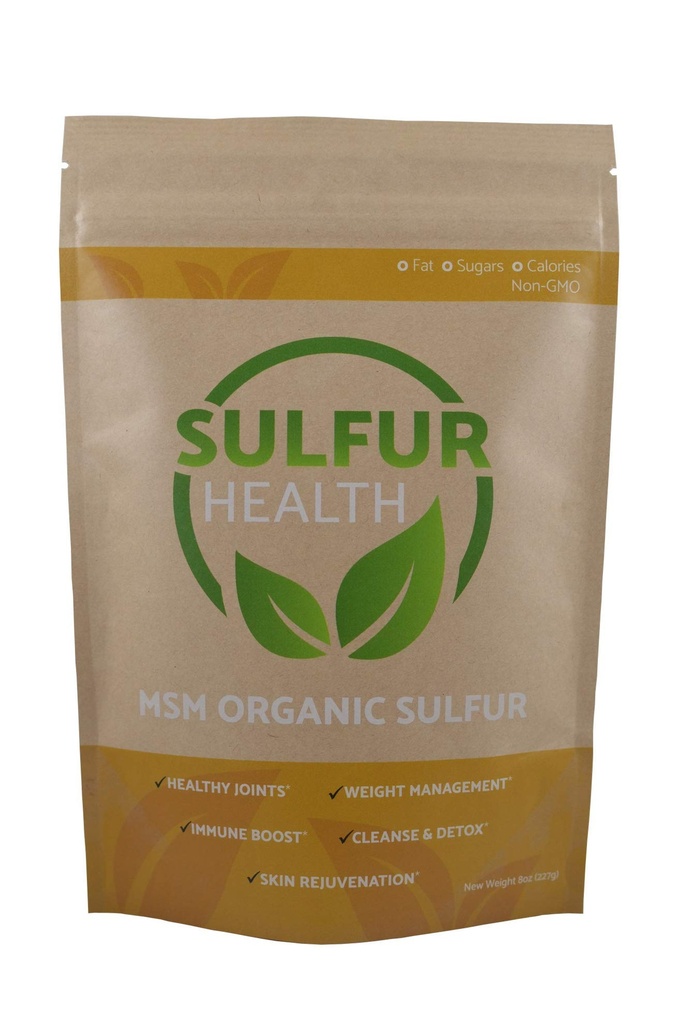 MSM Sulf organic - 99.9% Supliment MSM pur - Lab-Testat și certificat (1 lira)