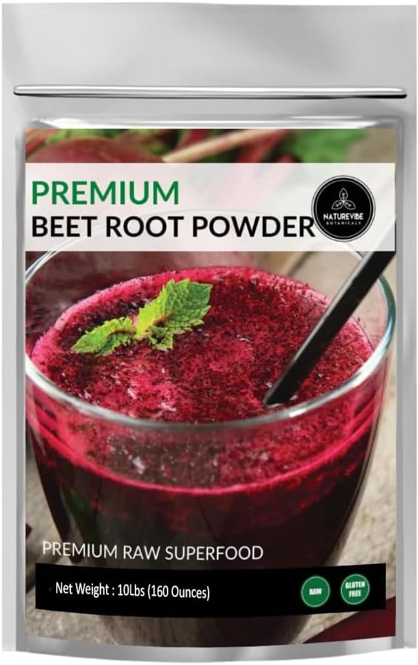 Naturevibe Botanics Premium Beet Root Powder, 10lbs 