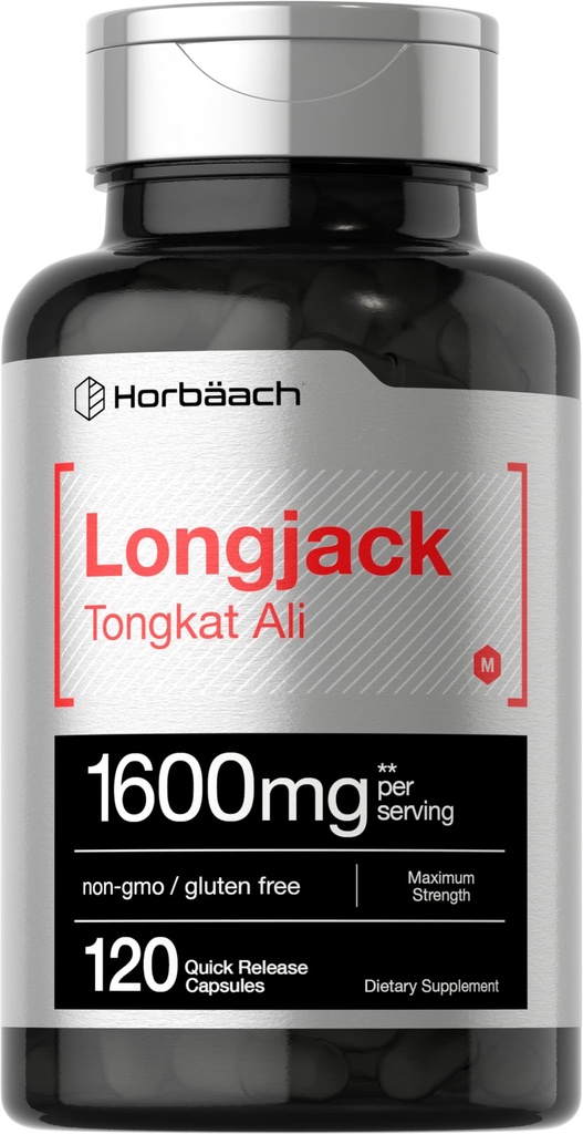Horbäach Longjack Tongkat Ali pentru bărbaţi şi femei 