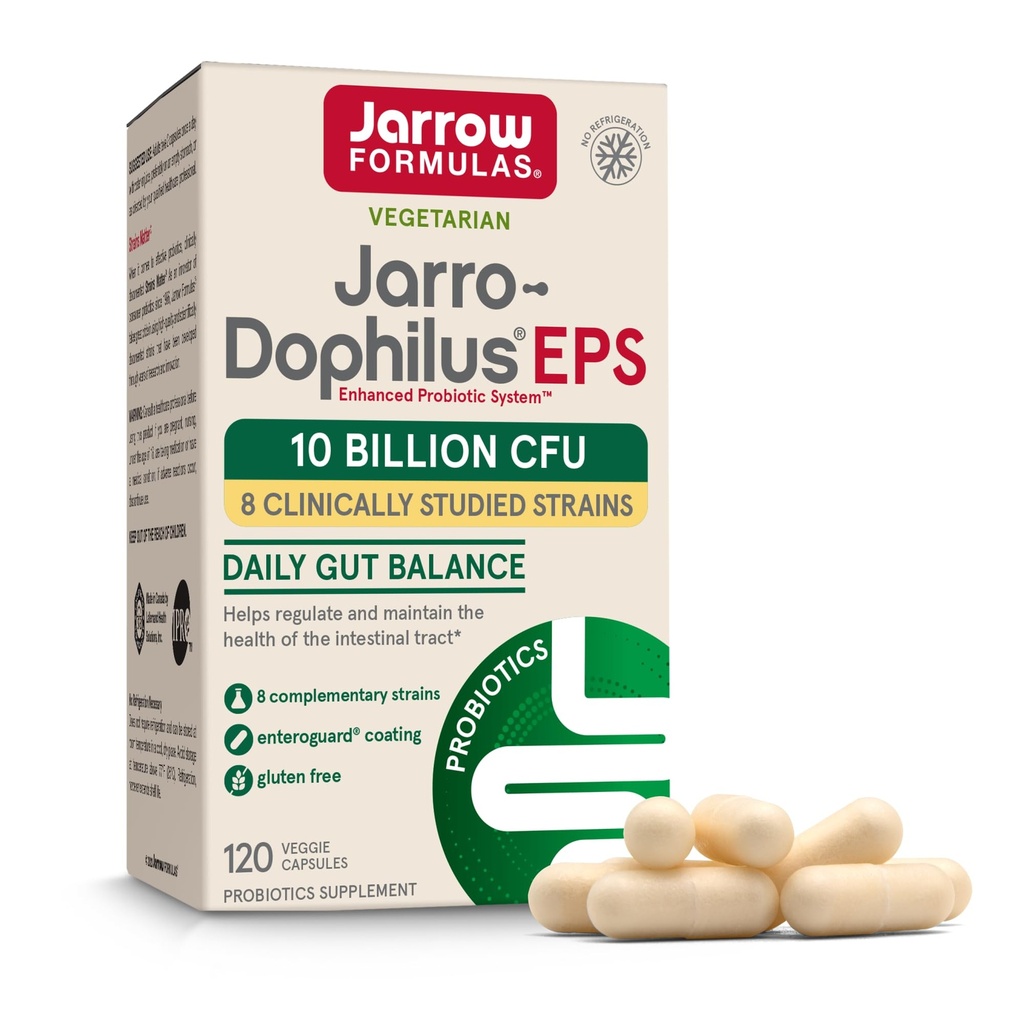 JARrow Formulas Jarro-Dophilus EPS Capsule vegetariene, 120 CT