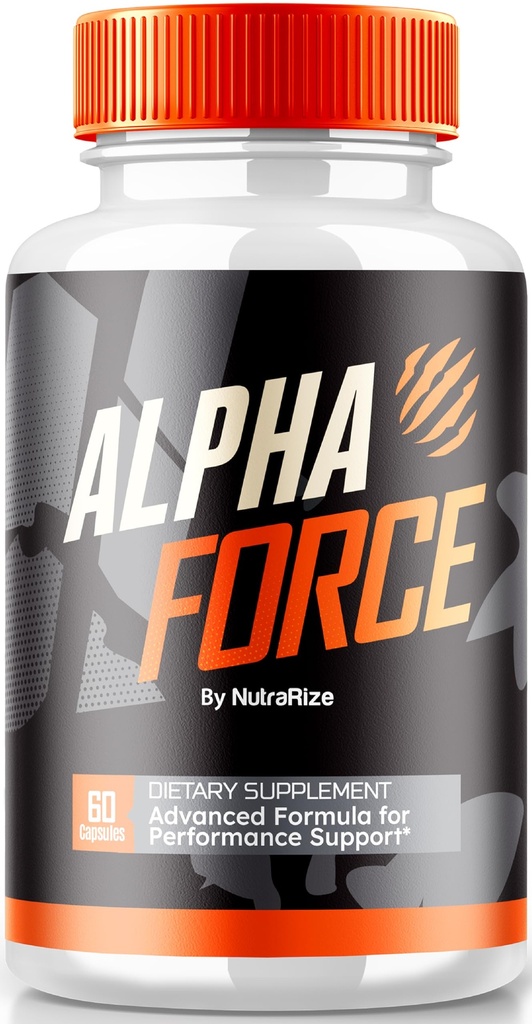 NutraRize Alpha Force Capsule, toate pastilele naturale pentru a sprijini energia și performanța, Formula nutrițională pentru sănătatea generală, revizuire oficială (60 capsule)