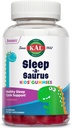 KAL Sleep-a-Saurus Melatonin Gummies pentru copii, 1 mg Melatonin pentru copii suport somn sănătos, Vegan & Gluten gratuit, fără arome artificiale sau culori, 60 Day Guarantee, 60 Serviri, 60 Gummies