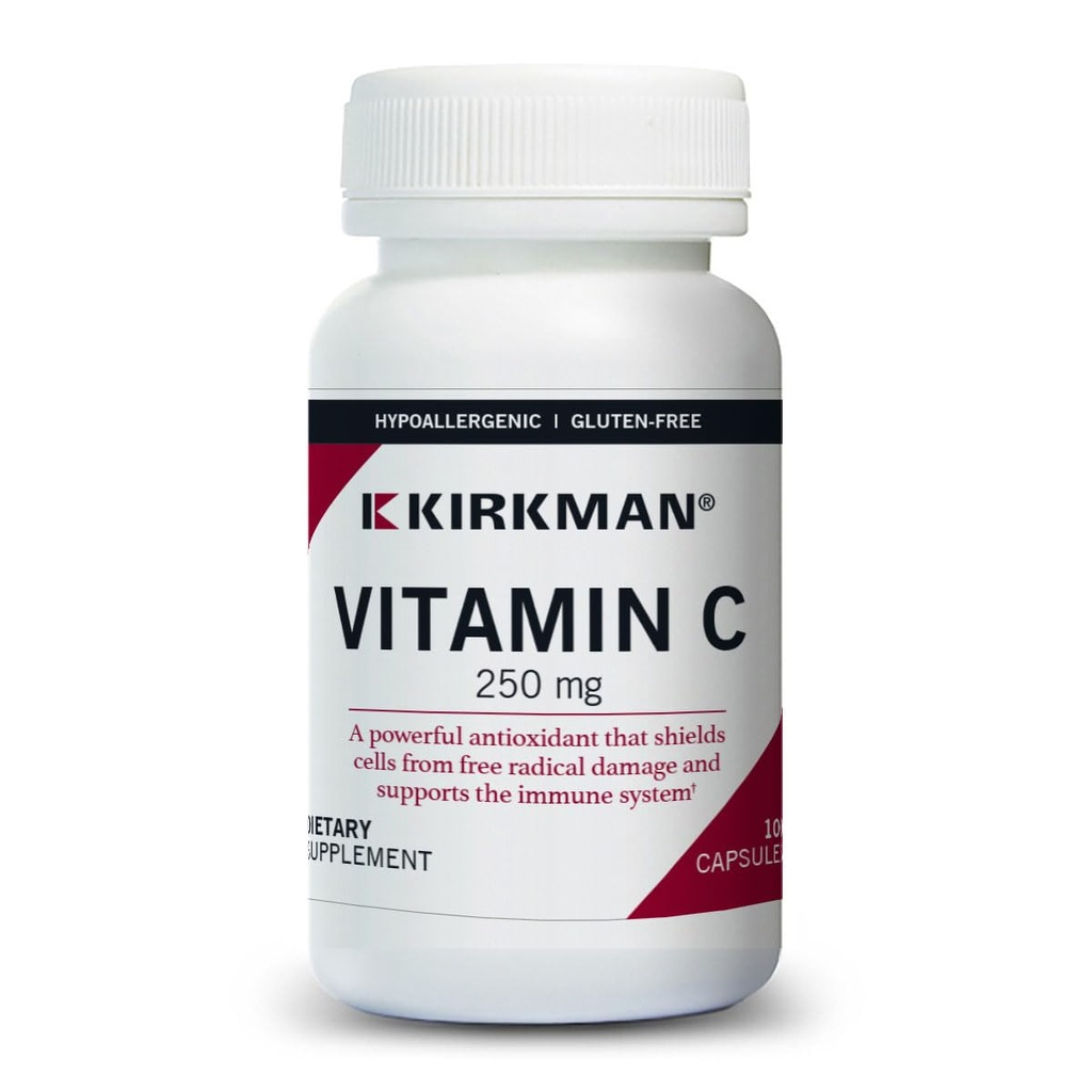 Kirkman Vitamina C 250 mg 100-număr
