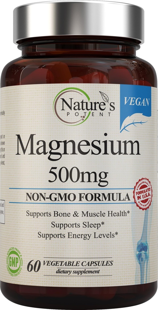 Suplimente de Magneziu potent al naturii 