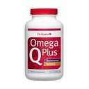 Dr. Sinatra Omega Q Plus Resveratrol și Turmeric - Omega-3 Supliment cu CoQ10 Suport pentru fluxul sanguin sănătos și răspuns inflamator sănătos (90 zile de aprovizionare)
