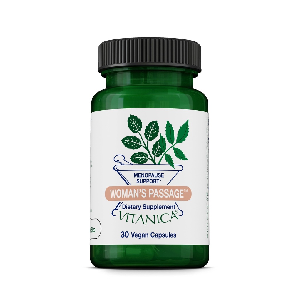 Vitanica, Pasajul Femeii, Menopause Support, Vegan, 30 Capsule