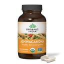 Capsule INDIA ORGANICE Ashwagandha - Suplimentul organic Ashwagandha - Root Vegan Ashwagandha, Gluten-Free, Kosher, Non-GMO, Suportă relief de stres, energie, și somn - 180 capsule