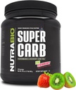 NutraBio Super Carb, Carbohidrat pulbere cu Cluster Dextrin & Electroliti, Advanced Carb Supliment pulbere pentru combustibil de antrenament, Performanță, și recuperarea musculară, Ciclic Dextrin, Kiwi Căpșuni, 30 Sv