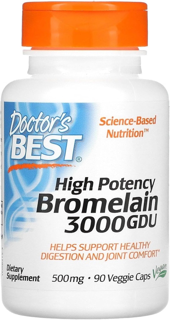 BEST 3000 GDU Bromelain - 500 mg - 90 Capsule vegetariene