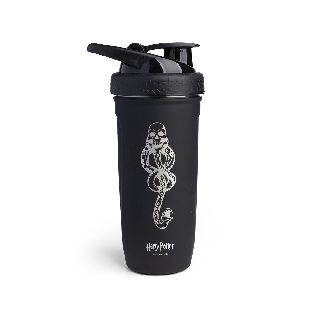 Smartshake Recforce Steel inoxidabil Harry Potter Dark Mark Logo Shaker Sticla (900 ml/30 oz) 