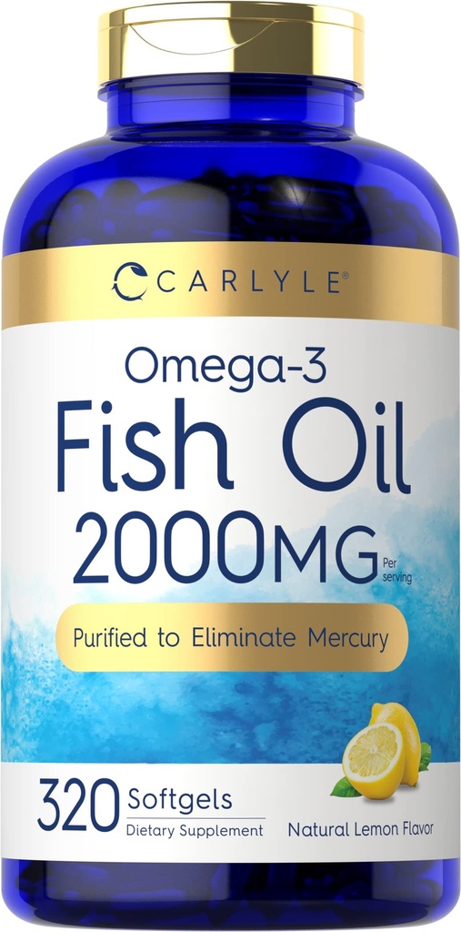 Ulei de pește Carlyle Omega 3 Suplimente 