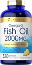 Ulei de pește Carlyle Omega 3 Suplimente 