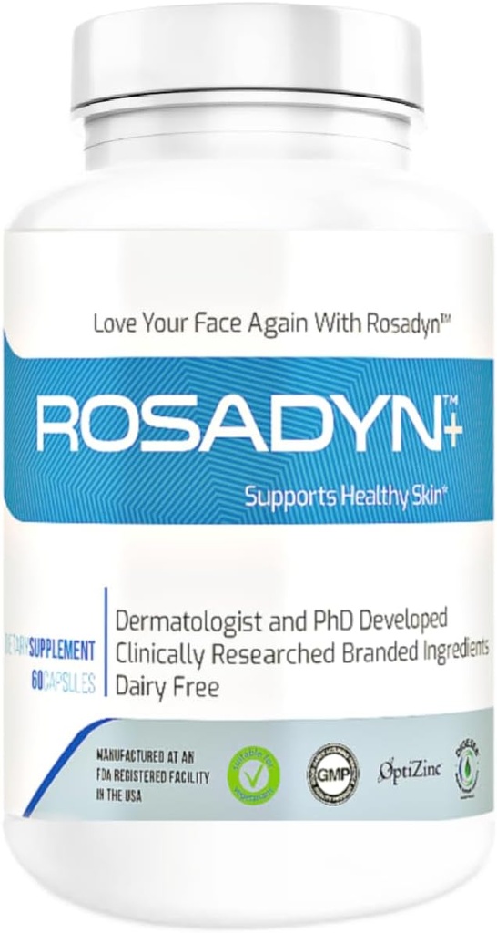 Rosacea Piele de îngrijire Supliment pentru roşu de faţă, ochi şi nas 