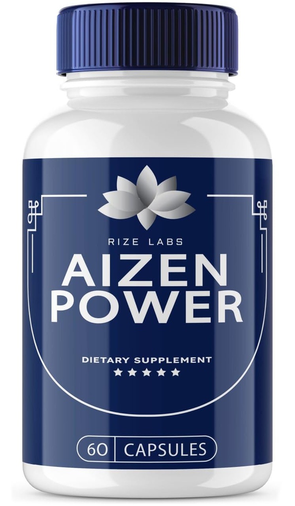 laboratoare rize - Aizen Power for Men, All Natural Masculin Supliment to Boost Energy and Performance (60 capsule)