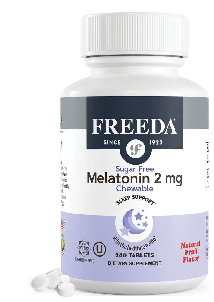 GRATUITDA Melatonina 2mg Mestecabluri fără zahăr 