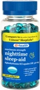 A+Health Nighttime Sleep Aid Difenhidramină 50mg Softgels, Putere maximă, 160 Conte