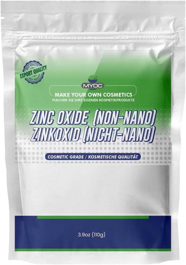Pulbere albă de oxid de zinc-60 Gm (2,11 FlOz (pachet de 1)
