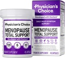 Menopauza Medicului Menopauza Supliment probiotic pentru femei - Suportă Echilibru hormonal, Flashuri fierbinți, Transpirații nocturne, Managementul greutății, Blooting & Gut Health - cu Black Cohosh, Resveratrol+ - 45ct