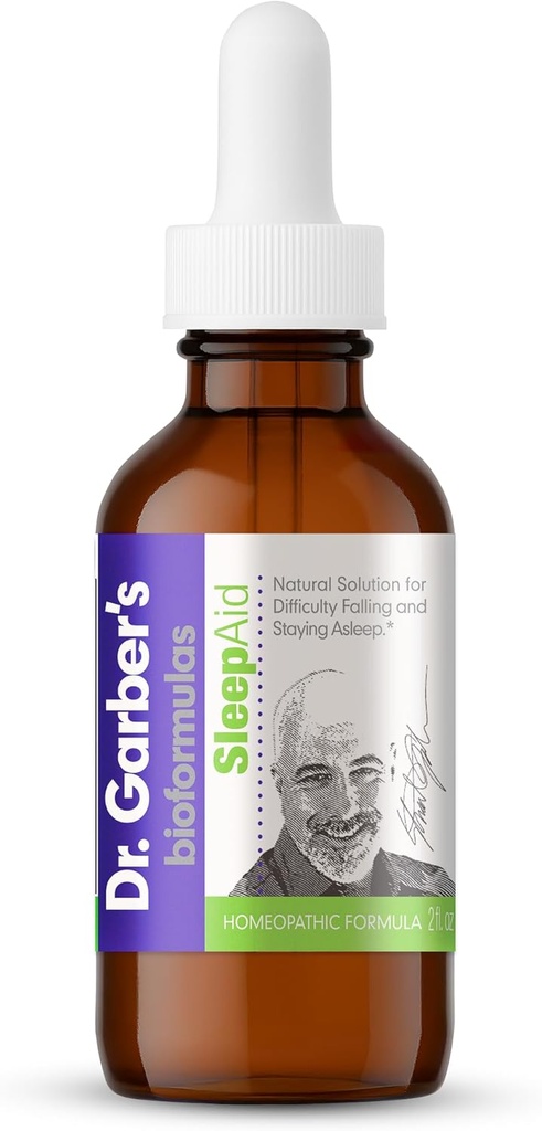 Soluţii naturale Dr. Garber de dormit ajutor picături orale - Gemmoterapie supliment lichid: Susţine un ciclu de somn sigur şi sănătos, calm şi relaxare - 60ml