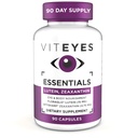 Viteyes Essentials Oye Health Supliment alimentar, Lutein & Zeaxantină pentru suport macular, 90 capsule