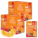 Ener-C - Vitamina C Suport imun, 1000 mg vitamina C Efervescent Multivitamine Drink Powder, Suc de fructe Vitamina C Drink Mix pentru hidratare cu Electroliti, Orange, 60 Pachete (2-Pack)