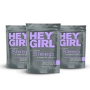 Hei Girl Ceai de somn - Saci de ceai naturale din plante cu mușețel, Floare de pasiune, Root Valerian, Lemon Bals - Calmant, Relaxare Adulți Ceai de noapte somnoros - Cadouri de relaxare pentru femei 3 pachete