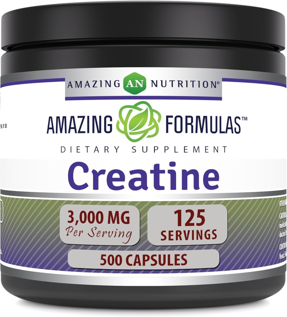 Amazing Formulas Creatin 3000 Mg aminoacid Supliment 