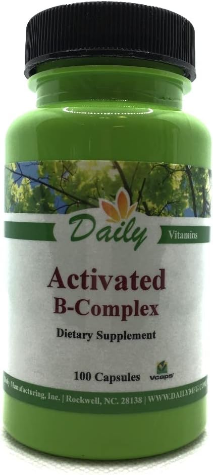 Produs zilnic B-complex activat (Forme activate de vitamine multi-B)