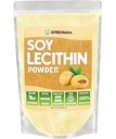 XPRS Nutra Soy Lecithin Powder Emulsificator de grăsime de grad alimentar - potrivit pentru gătit, copt și mai mult - Vegan prietenos Soy Lecithin Powder Ajutor de gătit (16 Ounce)