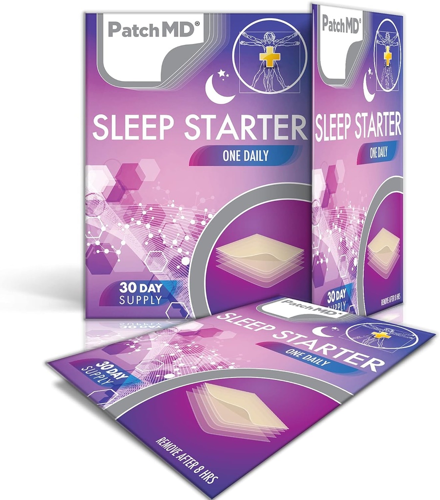 PatchMD Sleep Starter, 30 zile de aprovizionare, o zi