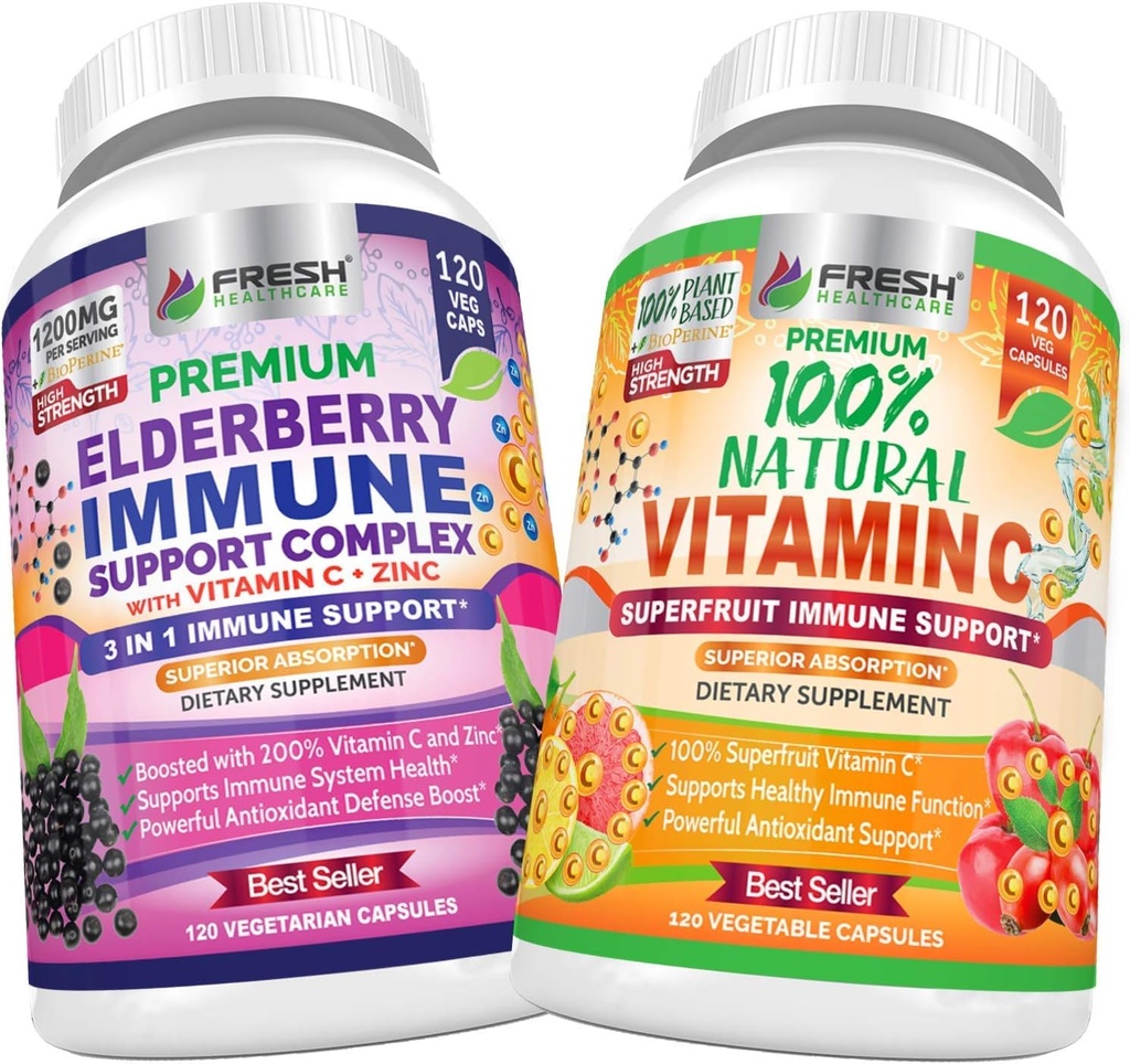 Asistenţă imună şi vitamina naturală C - Bundle