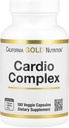California Gold Nutrition Cardio Complex cu Cardio Amino Blend, CardioPhyto Blend şi Coenzima Q10, 180 Capsule Veggie