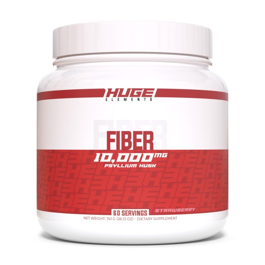 Suplimente imense Fiber, 10 grame de Psyllium Husk Powder Premium, fibre solubile pentru sanatate si functii digestive, prebiotice naturale cu arome delicioase (60 Serviri) (Afine)