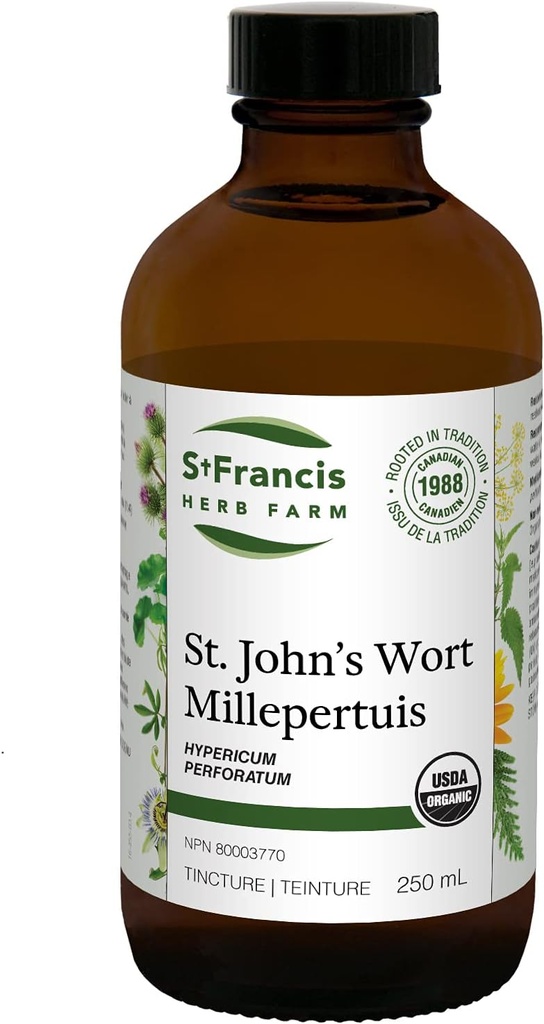 Francis Herb Farm St. John's Wort Tincture Liquid 