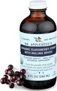 Dr. Appleseed Organic Elderberry Syrup Max Putere 28.000mg Copii + Adulți Daily Immune Supliment Doctor- Formulat Știință-Asigurare Vegan pur 48 zile 