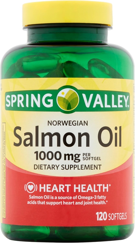 Spring Valley Somon ulei 1000 mg
