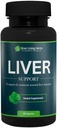 Silver Lining Herbs Suport pentru ficat - Suport pentru plante pentru a ajuta la mentinerea sanatatii ficatului - Ingrijirea naturala a ficatului pentru a sprijini sistemul imunitar si alergiile - 90 capsule