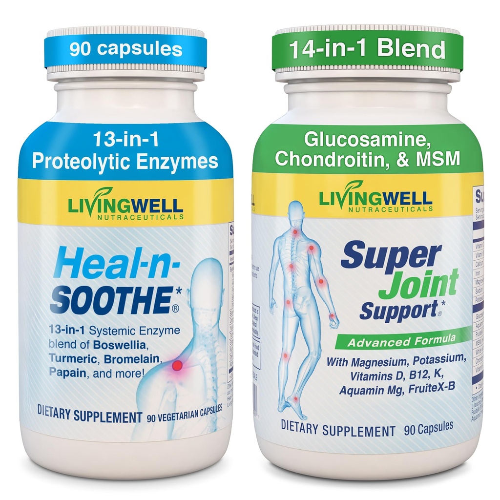 HEAL-N-SOOTHE și suport comun Super - Suplimente comune naturale