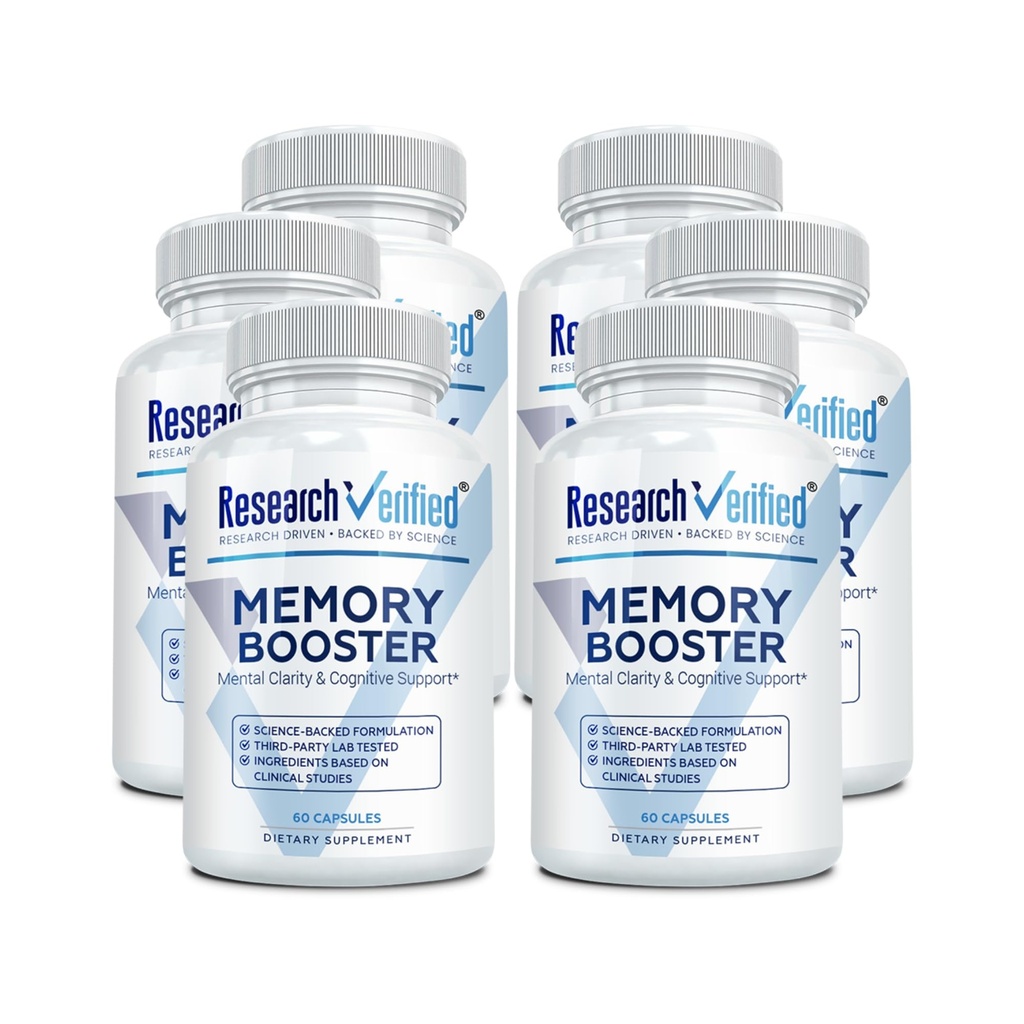 Cercetare Booster de memorie verificat - Nootropic Supliment - Îmbunătățește cunoașterea și memoria - Lion