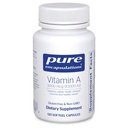 Pure Encapsulations Vitamina A - 3000 mcg - de la Cod Ulei de ficat - Immune & Vision Support* - Vitamina A Palmitat Supliment - Non-GMO - 120 Softgel Capsule