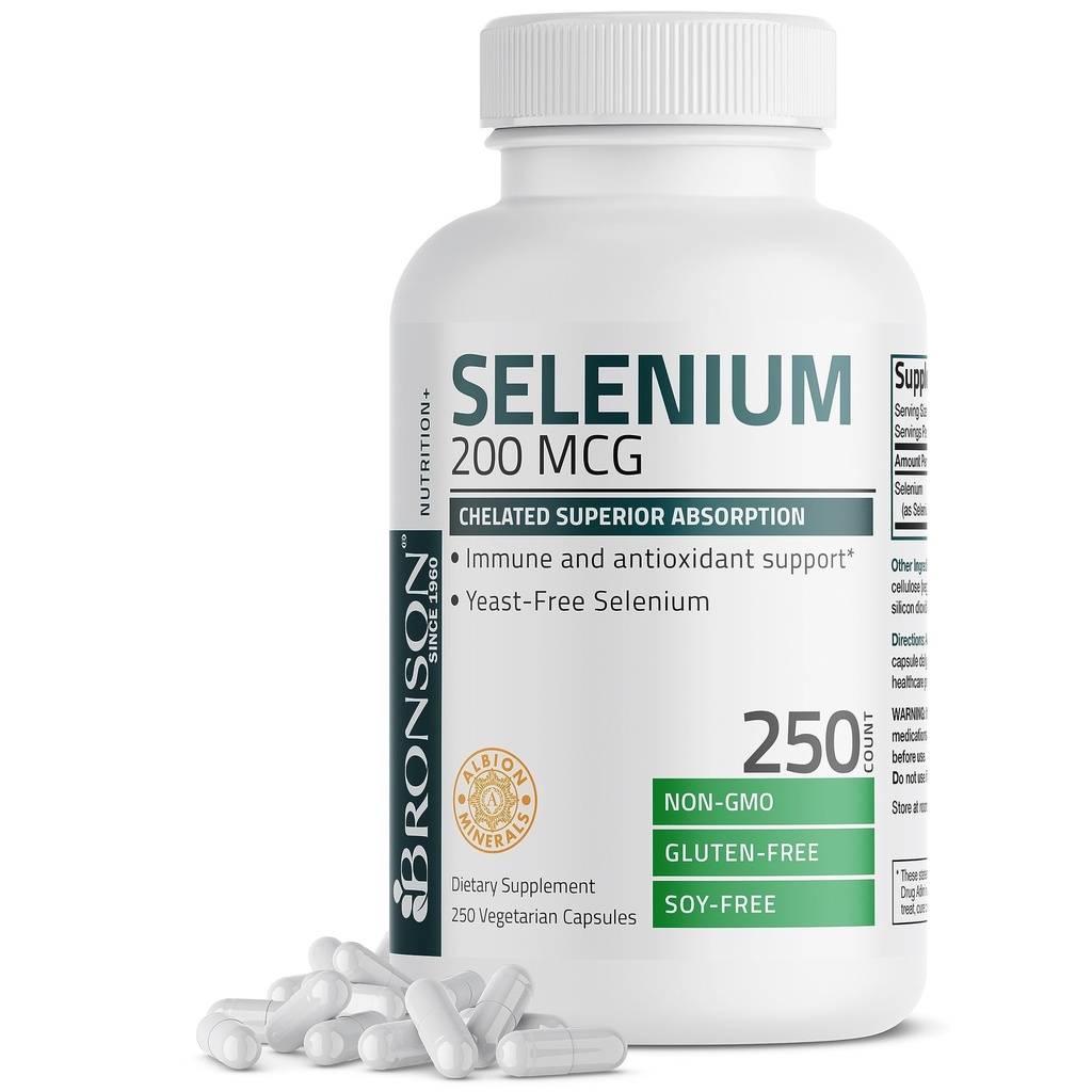 Bronson Seleniu 200 mcg 