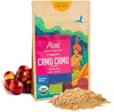 Anzi Camu Camu Fruit Powder (Myrciaia dubia) - Rich in Vitamina C & Acid ascorbic - Imunostimulant & Mentine activitatea cerebrala - Non OMG, Vegan