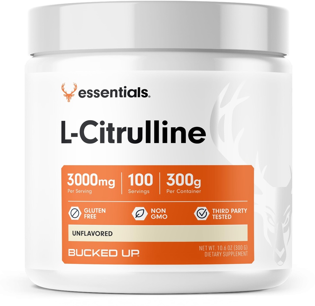L-Citrulline 3000mg pulbere, esențiale (100 serviri)