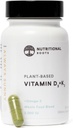 Rădăcini nutritive - Vitamina D3 & K25000 ui - 1 miliard Probiotice CFU - Algal Omega 3 DHA - Suport imun - Supliment alimentar - Formula Vegan - 1 lună de aprovizionare - 30 capsule